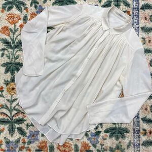 Uterque White Blouse